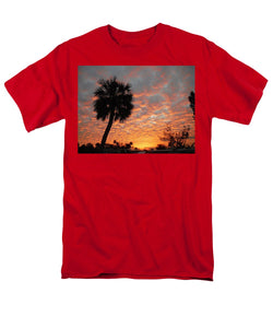 Billowy Orange Sunset - Men's T-Shirt  (Regular Fit)