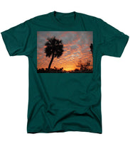 Billowy Orange Sunset - Men's T-Shirt  (Regular Fit)