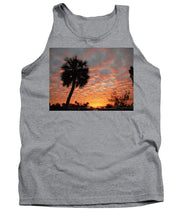 Billowy Orange Sunset - Tank Top
