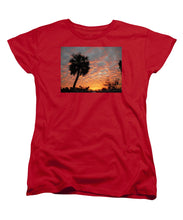 Billowy Orange Sunset - Women's T-Shirt (Standard Fit)