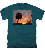 Billowy Orange Sunset - Men's Premium T-Shirt