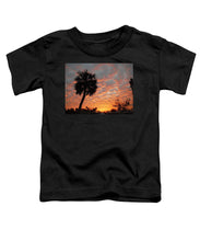 Billowy Orange Sunset - Toddler T-Shirt