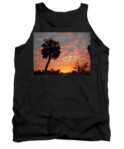 Billowy Orange Sunset - Tank Top