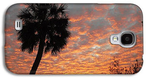 Billowy Orange Sunset - Phone Case