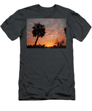 Billowy Orange Sunset - Men's T-Shirt (Athletic Fit)