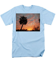 Billowy Orange Sunset - Men's T-Shirt  (Regular Fit)