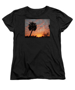 Billowy Orange Sunset - Women's T-Shirt (Standard Fit)