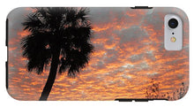 Billowy Orange Sunset - Phone Case