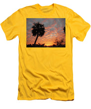 Billowy Orange Sunset - Men's T-Shirt (Athletic Fit)