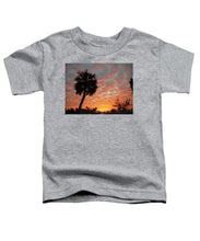 Billowy Orange Sunset - Toddler T-Shirt