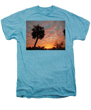 Billowy Orange Sunset - Men's Premium T-Shirt