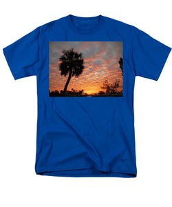 Billowy Orange Sunset - Men's T-Shirt  (Regular Fit)