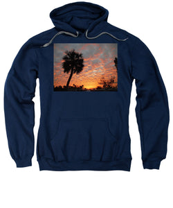 Billowy Orange Sunset - Sweatshirt