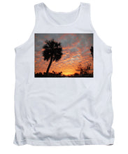 Billowy Orange Sunset - Tank Top