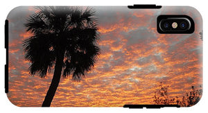 Billowy Orange Sunset - Phone Case