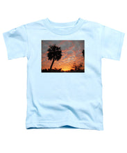 Billowy Orange Sunset - Toddler T-Shirt