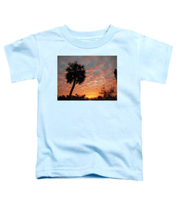 Billowy Orange Sunset - Toddler T-Shirt