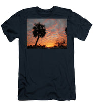 Billowy Orange Sunset - Men's T-Shirt (Athletic Fit)