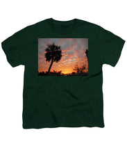 Billowy Orange Sunset - Youth T-Shirt