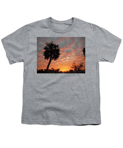 Billowy Orange Sunset - Youth T-Shirt