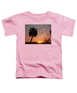 Billowy Orange Sunset - Toddler T-Shirt