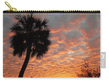 Billowy Orange Sunset - Carry-All Pouch