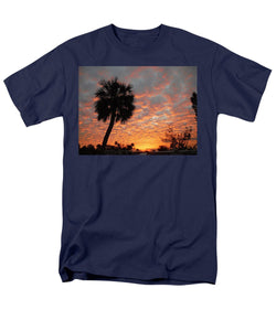 Billowy Orange Sunset - Men's T-Shirt  (Regular Fit)