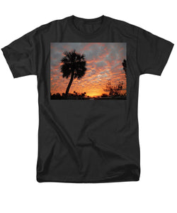 Billowy Orange Sunset - Men's T-Shirt  (Regular Fit)