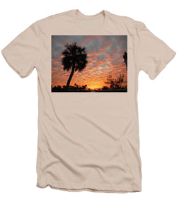 Billowy Orange Sunset - Men's T-Shirt (Athletic Fit)