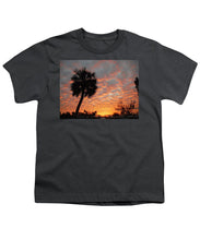 Billowy Orange Sunset - Youth T-Shirt