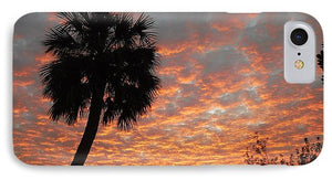 Billowy Orange Sunset - Phone Case