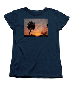 Billowy Orange Sunset - Women's T-Shirt (Standard Fit)