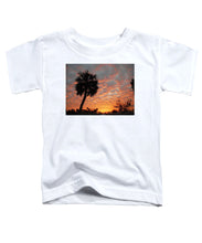 Billowy Orange Sunset - Toddler T-Shirt