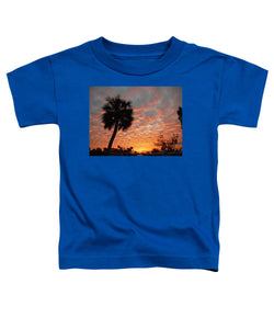 Billowy Orange Sunset - Toddler T-Shirt