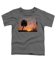 Billowy Orange Sunset - Toddler T-Shirt