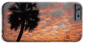 Billowy Orange Sunset - Phone Case