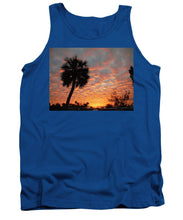 Billowy Orange Sunset - Tank Top