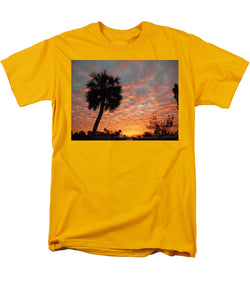 Billowy Orange Sunset - Men's T-Shirt  (Regular Fit)