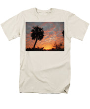 Billowy Orange Sunset - Men's T-Shirt  (Regular Fit)