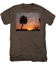 Billowy Orange Sunset - Men's Premium T-Shirt