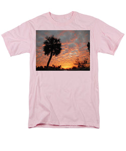 Billowy Orange Sunset - Men's T-Shirt  (Regular Fit)