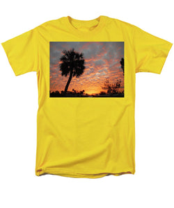 Billowy Orange Sunset - Men's T-Shirt  (Regular Fit)