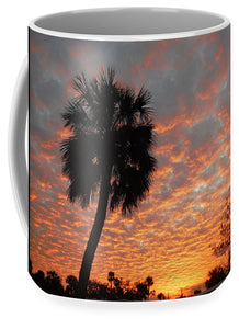 Billowy Orange Sunset - Mug