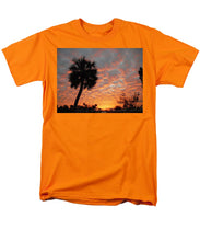 Billowy Orange Sunset - Men's T-Shirt  (Regular Fit)