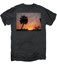 Billowy Orange Sunset - Men's Premium T-Shirt