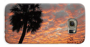 Billowy Orange Sunset - Phone Case