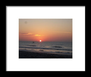 Early Bait Run - Framed Print