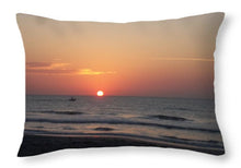Early Bait Run - Throw Pillow