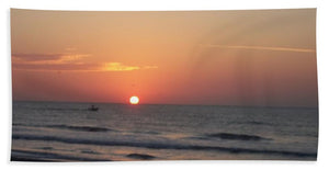 Early Bait Run - Beach Towel