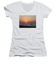 Early Bait Run - Women's V-Neck T-Shirt